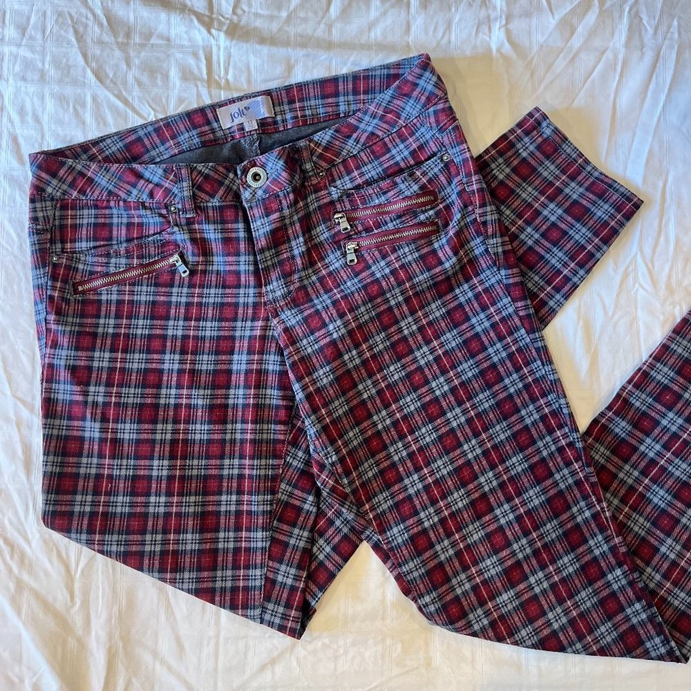 Jolt Plaid Pants SZ 13 Juniors